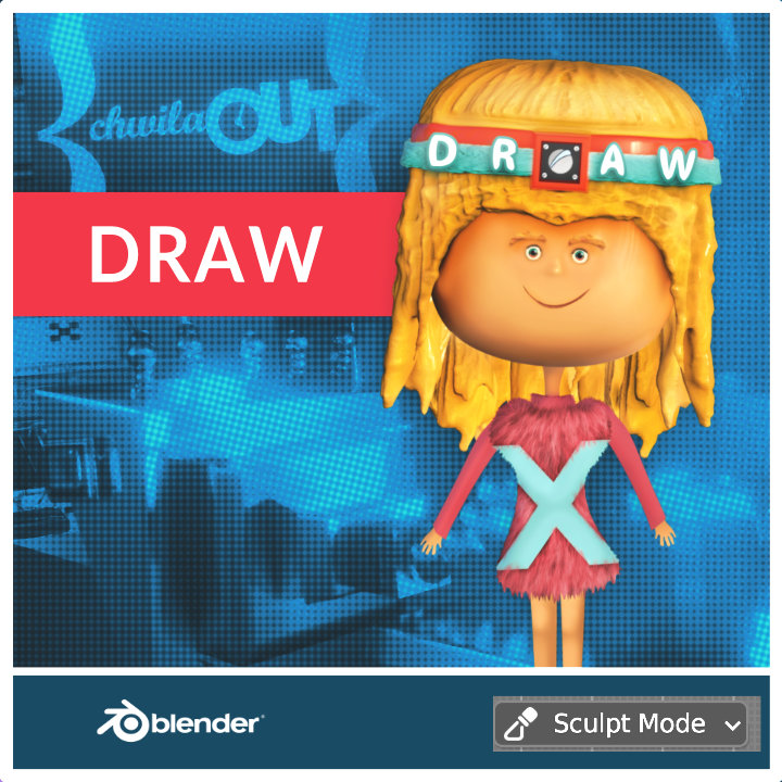 Draw Brush Blender 3D